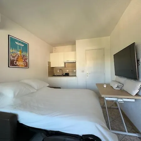 T2 Avec Terrasse, Gare & Croisette A Pied Apartment *