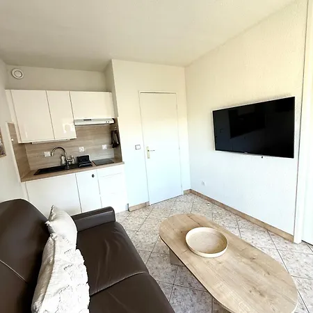 Apartment T2 Avec Terrasse, Gare & Croisette A Pied Cannes